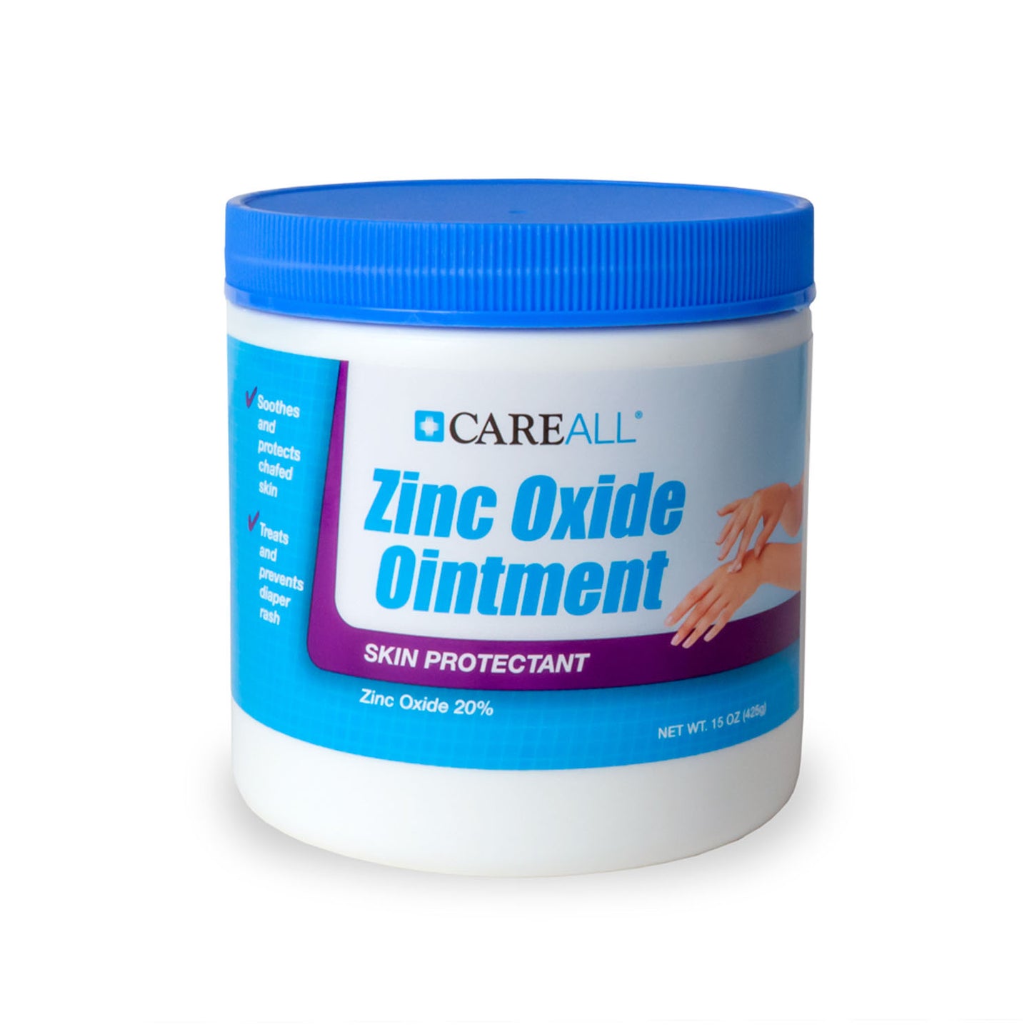 NEW WORLD IMPORTS CAREALL ZINC OXIDE CREAM, 12 per case