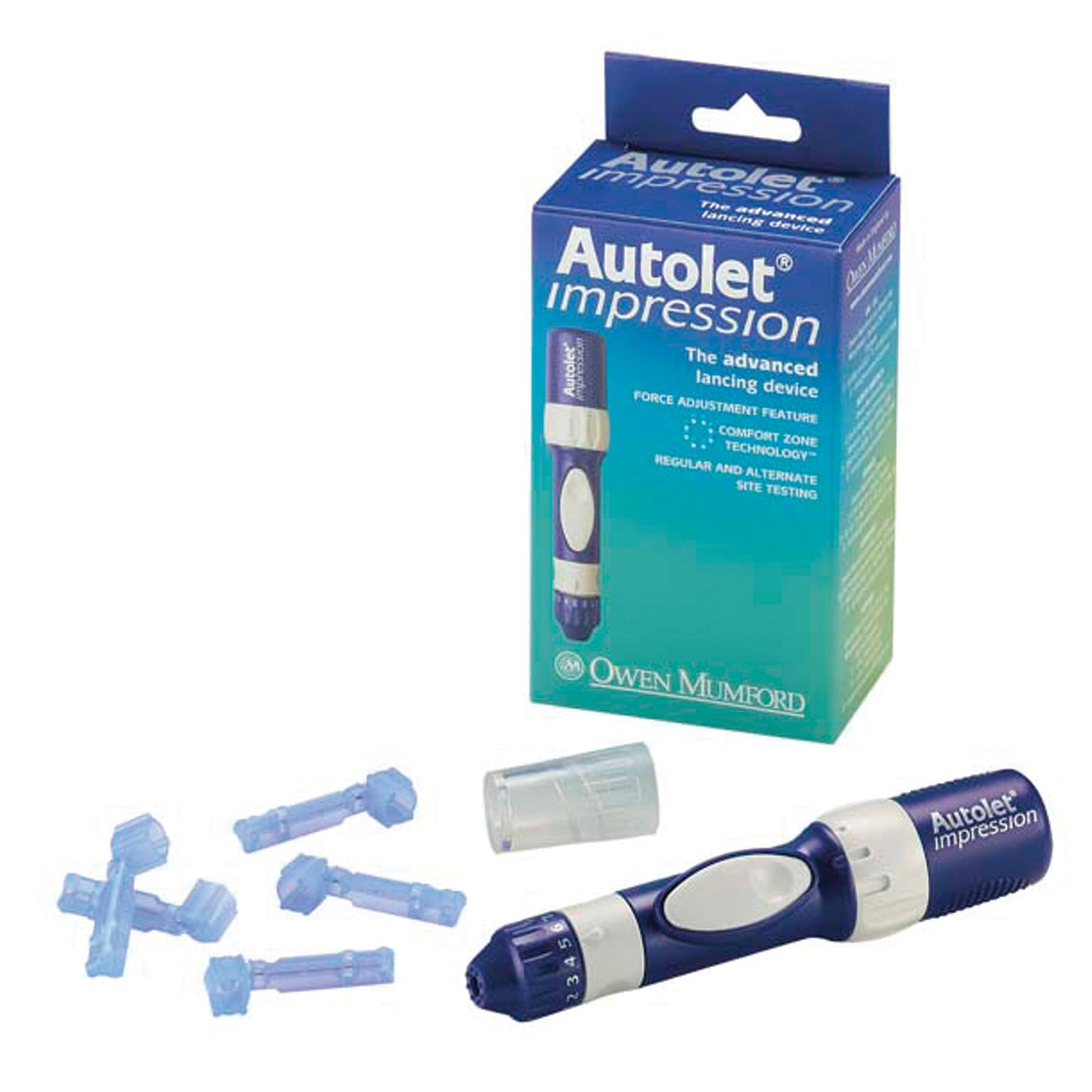 OWEN MUMFORD AUTOLET IMPRESSION LANCING DEVICE