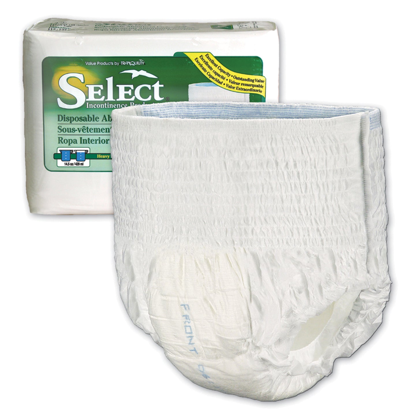 PRINCIPLE BUSINESS SELECT DISPOSABLE ABSORBENT UNDERWEAR