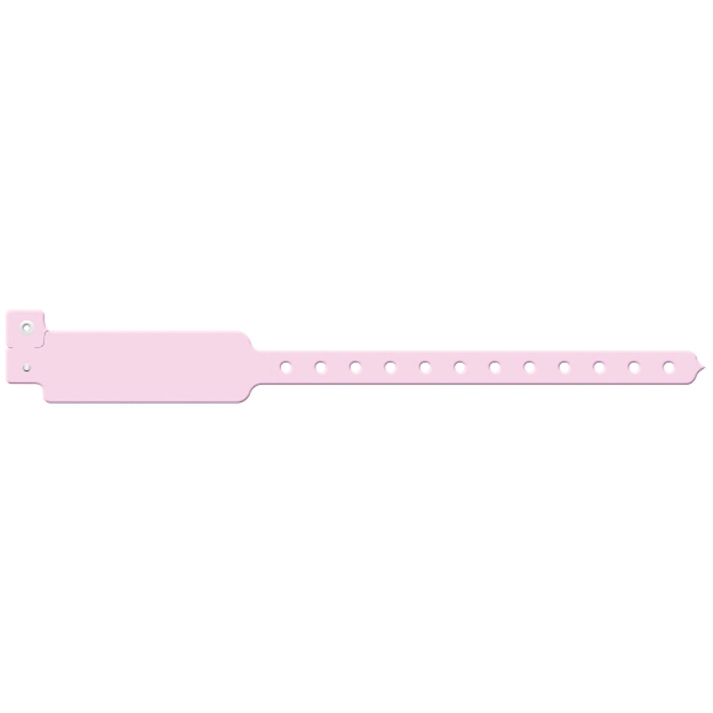 MEDICAL ID SOLUTIONS 10" VINYL WRISTBAND - WRITE-ON, 500 per box