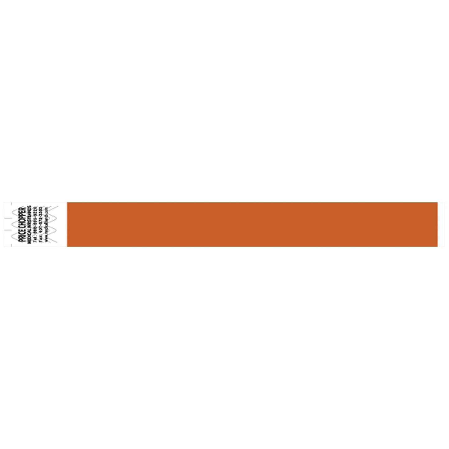 MEDICAL ID SOLUTIONS TYVEK WRISTBANDS, 1000 per box