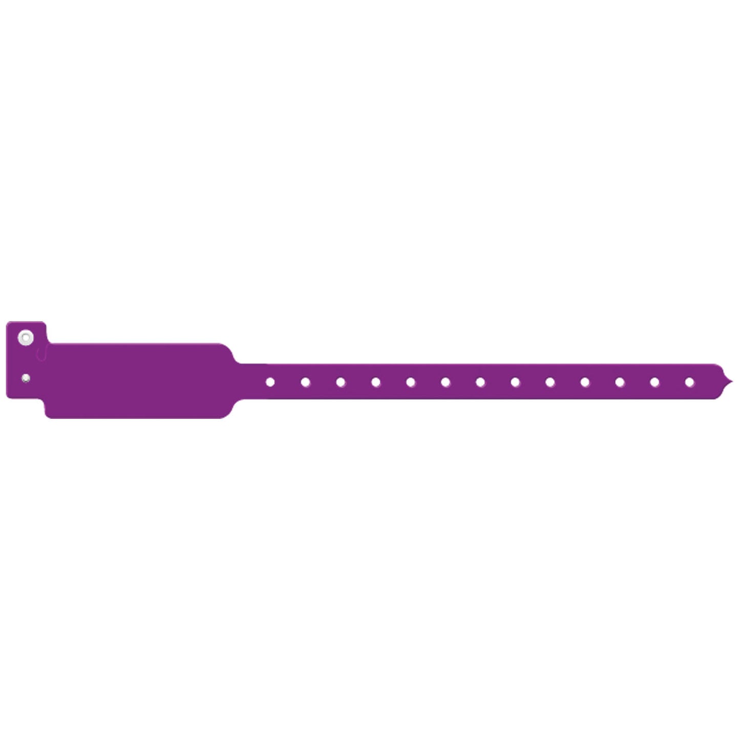 MEDICAL ID SOLUTIONS 10" TRI-LAMINATE WRISTBAND - WRITE-ON, 500 per box