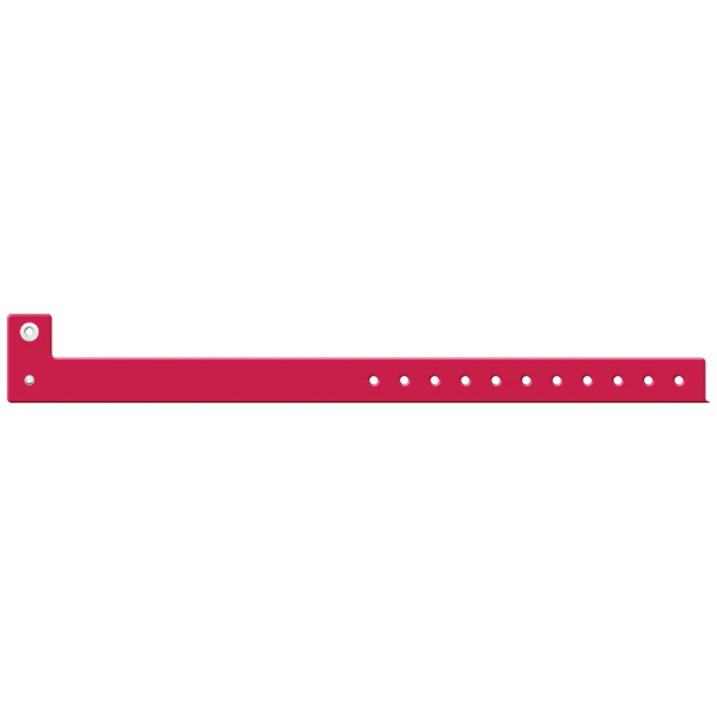 MEDICAL ID SOLUTIONS 10" TRI-LAMINATE WRISTBAND - WRITE-ON, 500 per box
