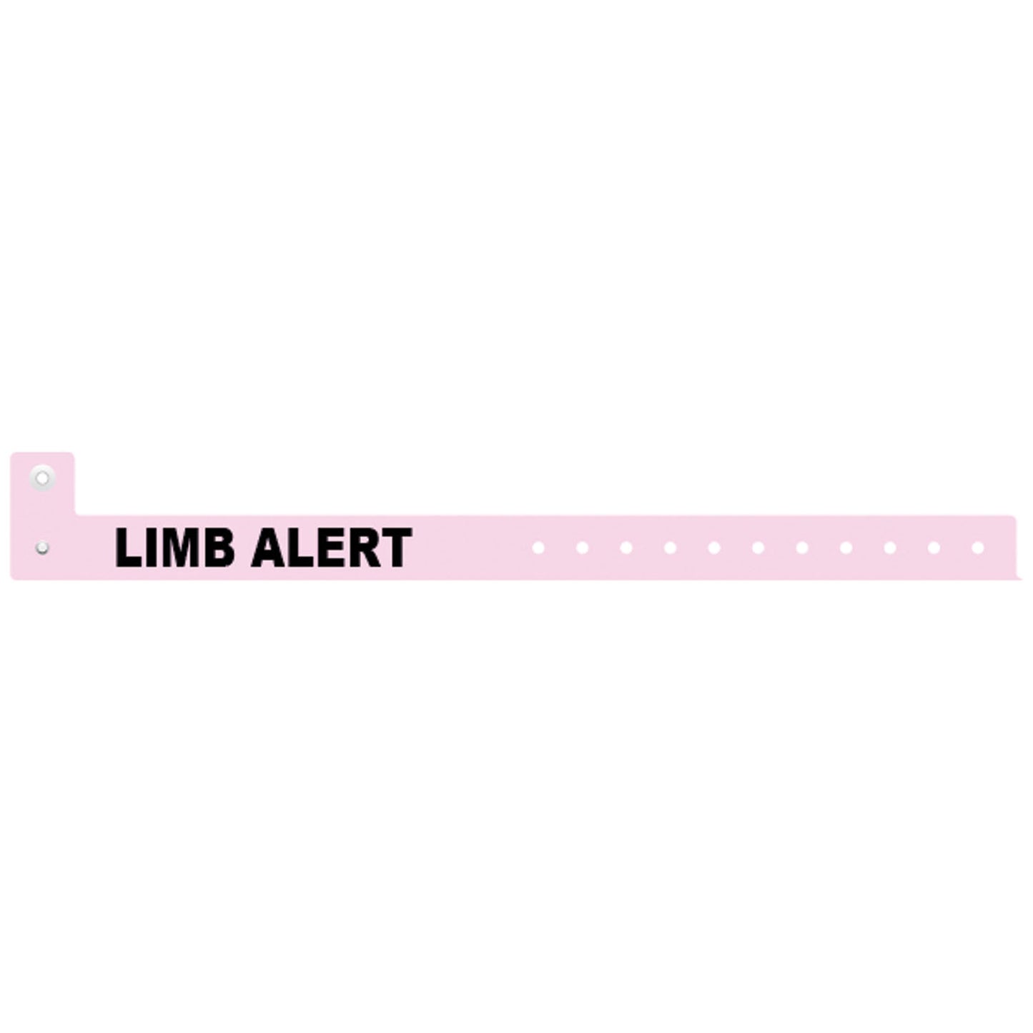 MEDICAL ID SOLUTIONS TRI-LAMINATE ALERT WRISTBANDS, 500 per box