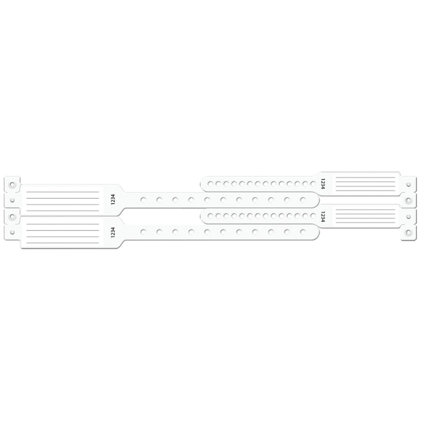 MEDICAL ID SOLUTIONS MOTHER-BABY WRISTBAND SETS, 100 per box