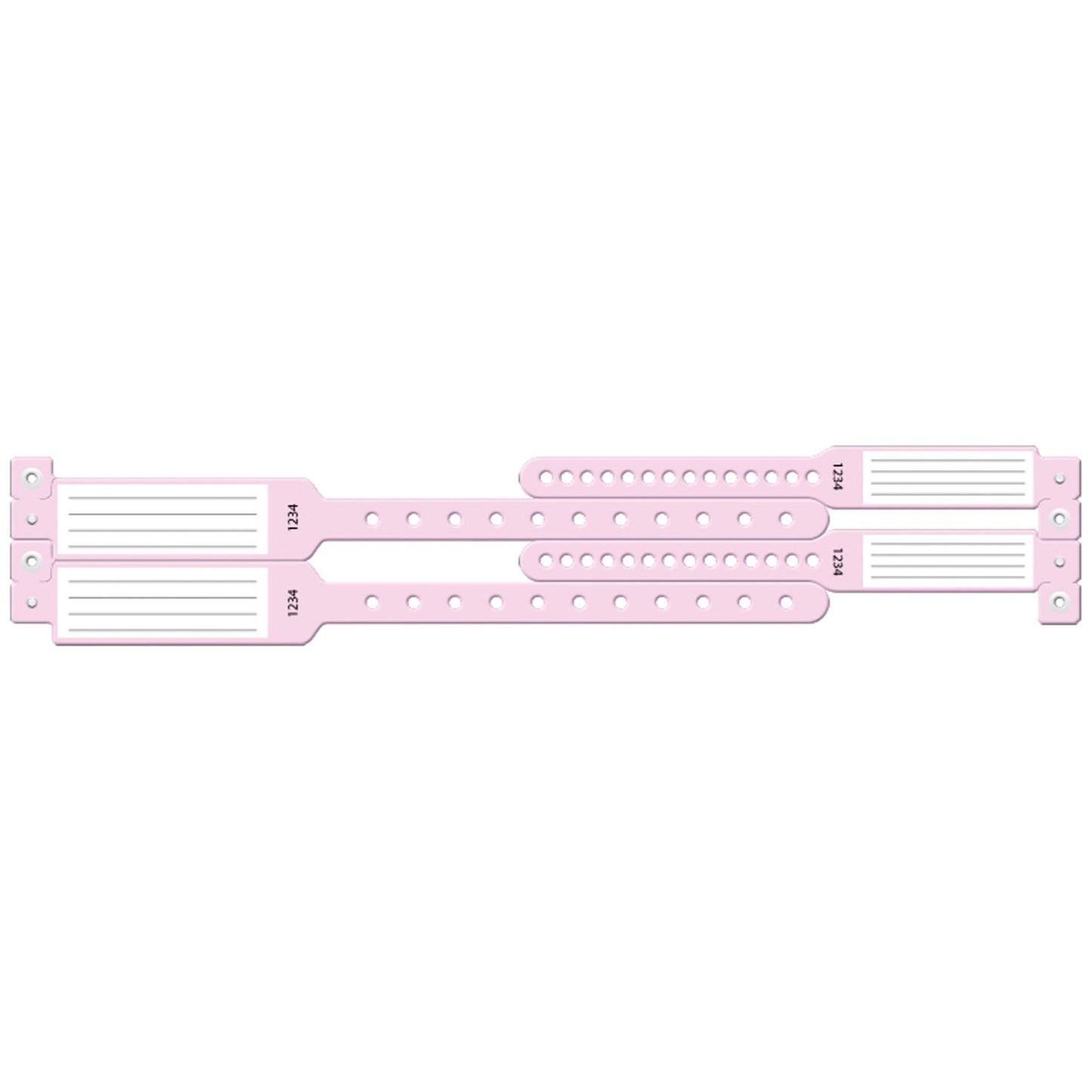 MEDICAL ID SOLUTIONS MOTHER-BABY WRISTBAND SETS, 100 per box