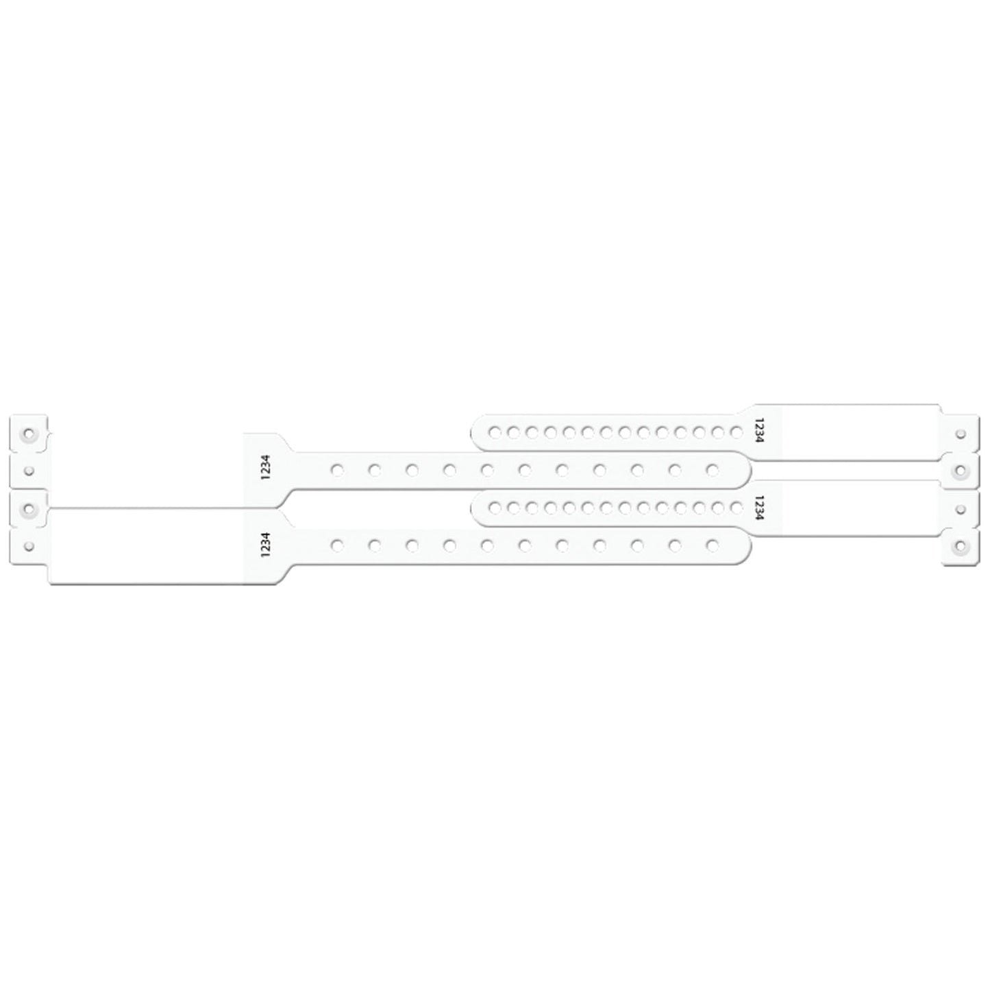 MEDICAL ID SOLUTIONS MOTHER-BABY WRISTBAND SETS, 100 per box