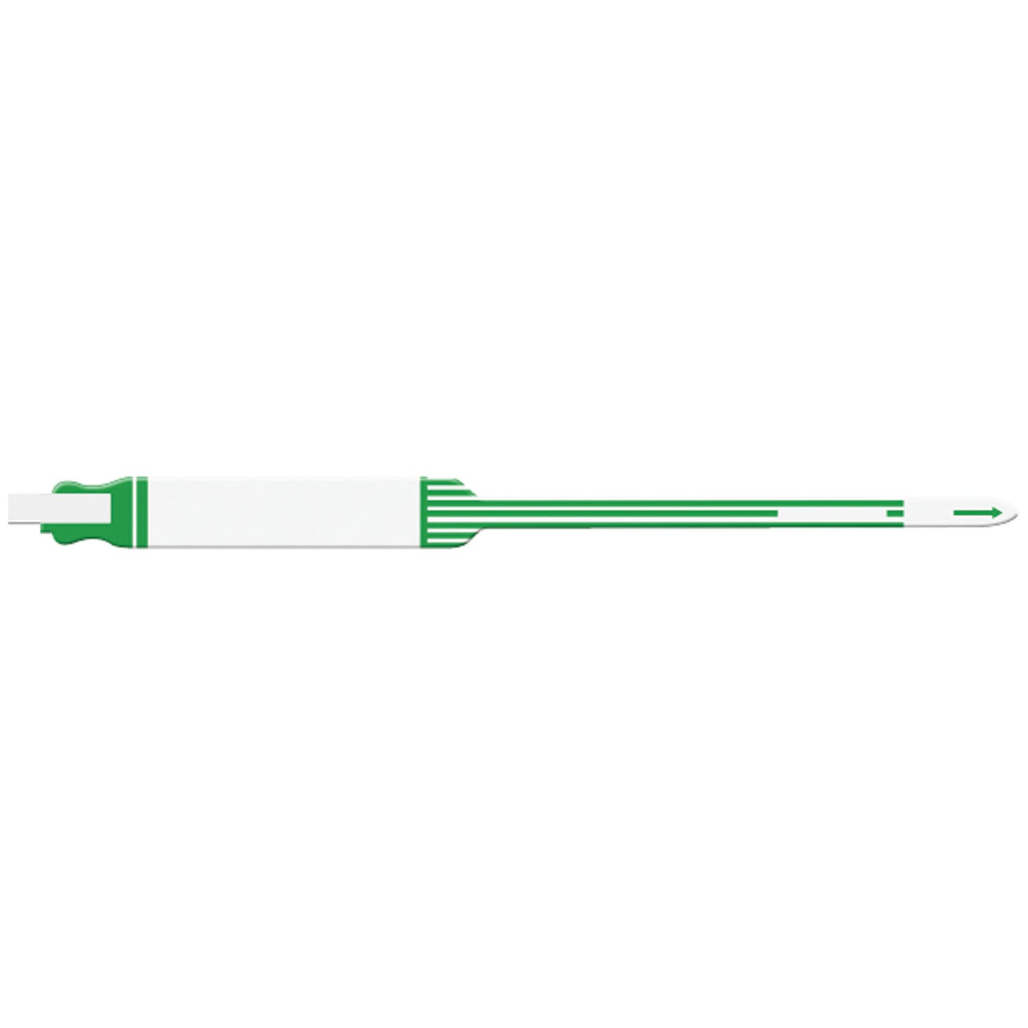MEDICAL ID SOLUTIONS 12" TRI-LAMINATE WRISTBAND - IMPRINTER, 250 per box