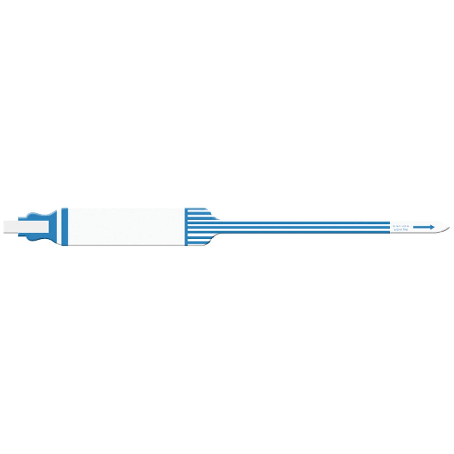MEDICAL ID SOLUTIONS 12" TRI-LAMINATE WRISTBAND - IMPRINTER, 250 per box