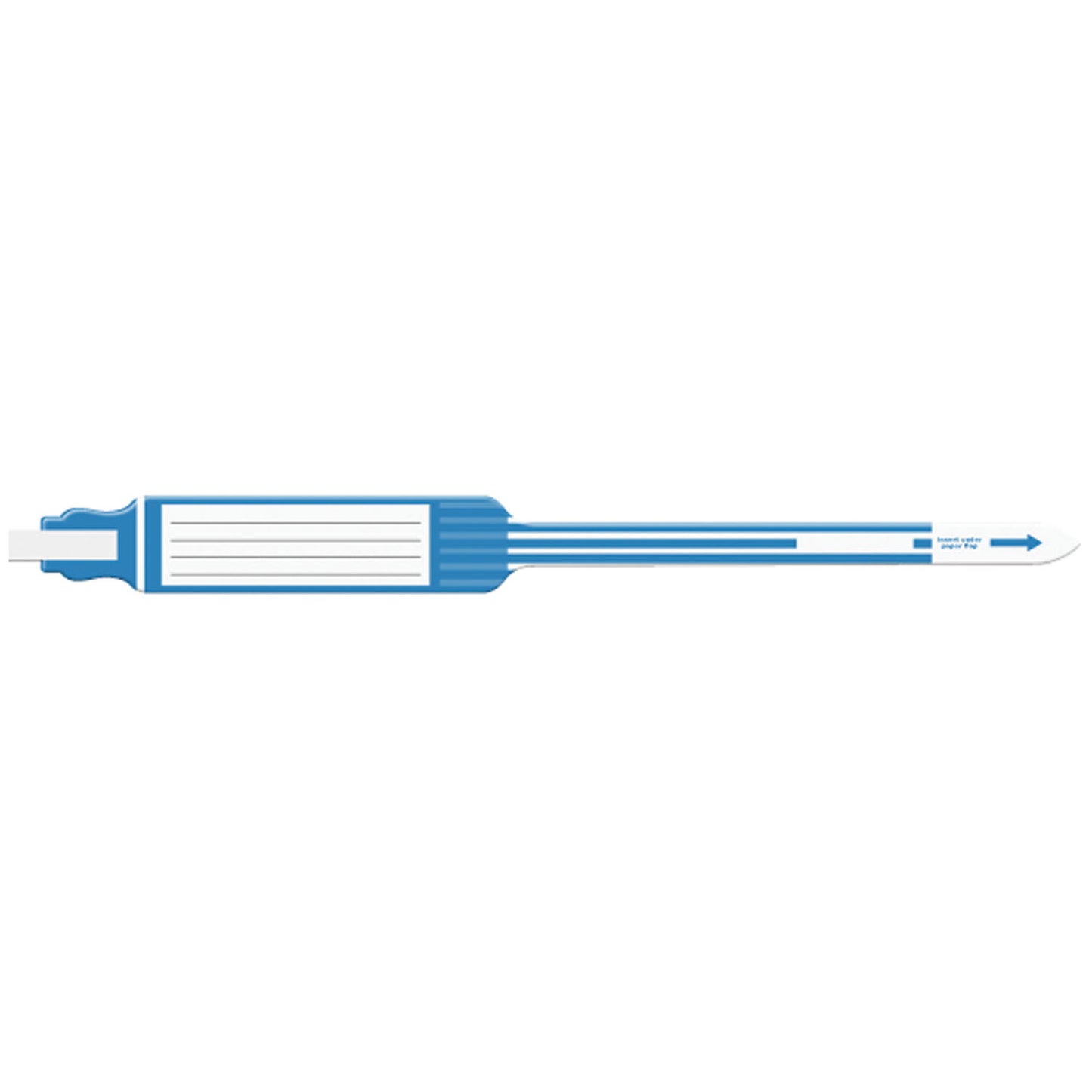 MEDICAL ID SOLUTIONS SELF ADHESION INSERT WRISTBANDS - TRI-LAMINATE, 250 per box