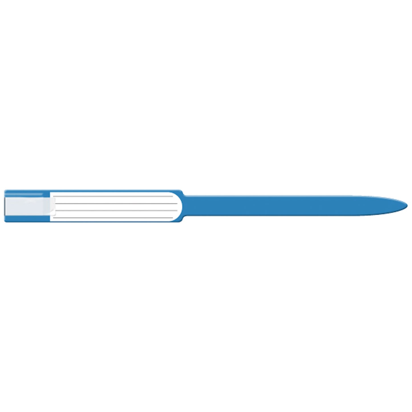 MEDICAL ID SOLUTIONS 12" SELF ADHESION INSERT WRISTBANDS - SOFT VINYL, 250 per box