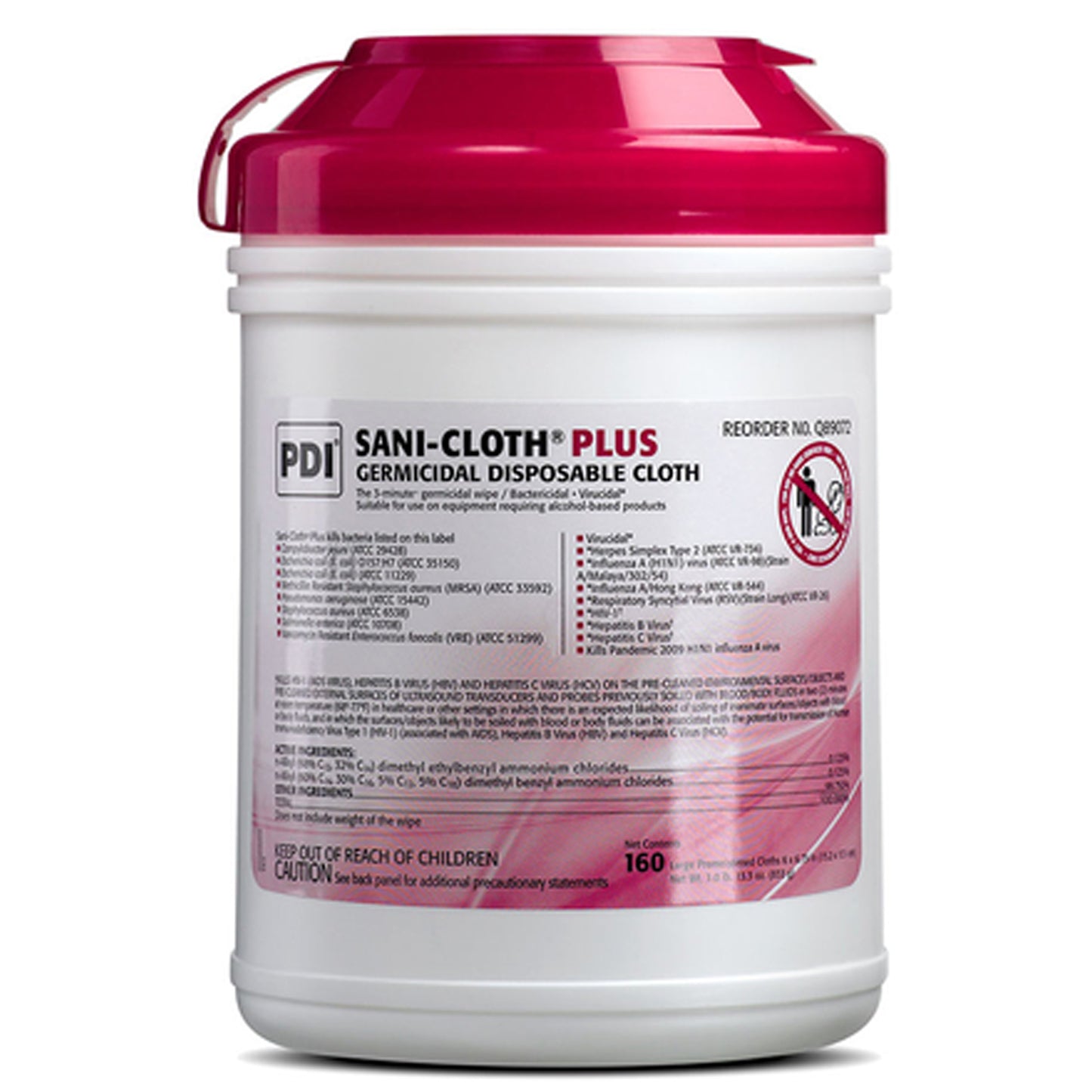 PDI SANI-CLOTH PLUS GERMICIDAL DISPOSABLE CLOTH