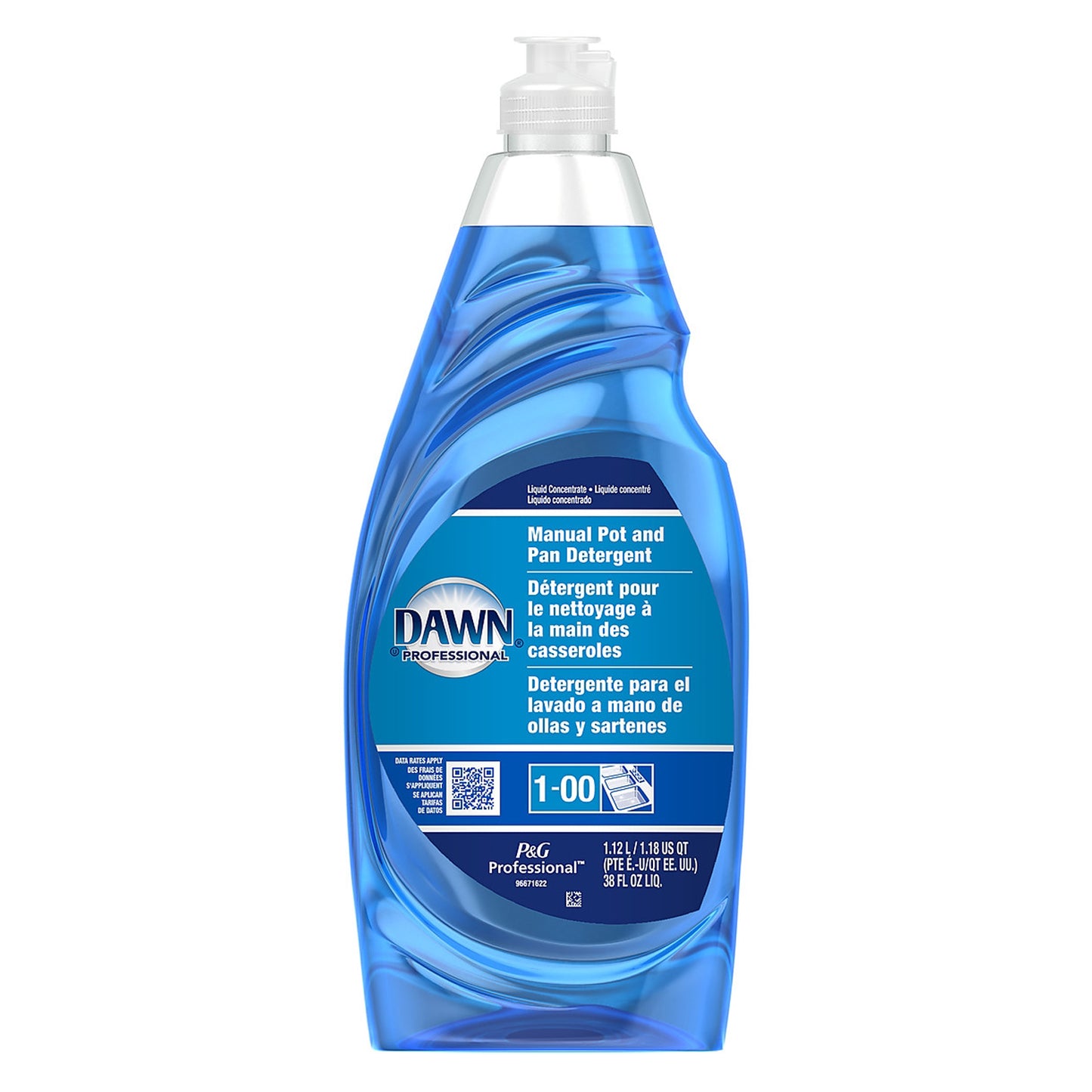 P&G DISTRIBUTING DAWN MANUAL POT & PAN DETERGENT, 8 per case