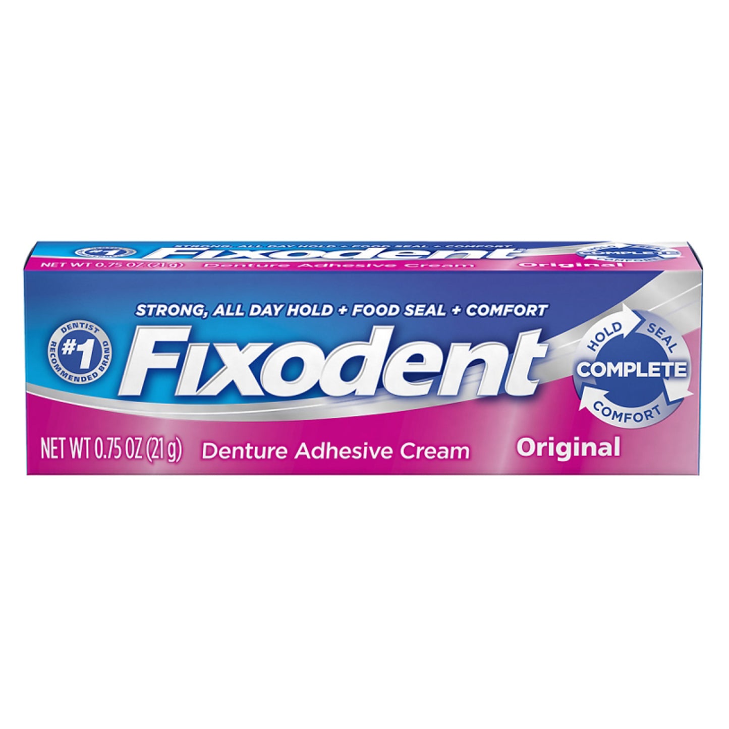 P&G DISTRIBUTING FIXODENT DENTURE ADHESIVES, 24 per case