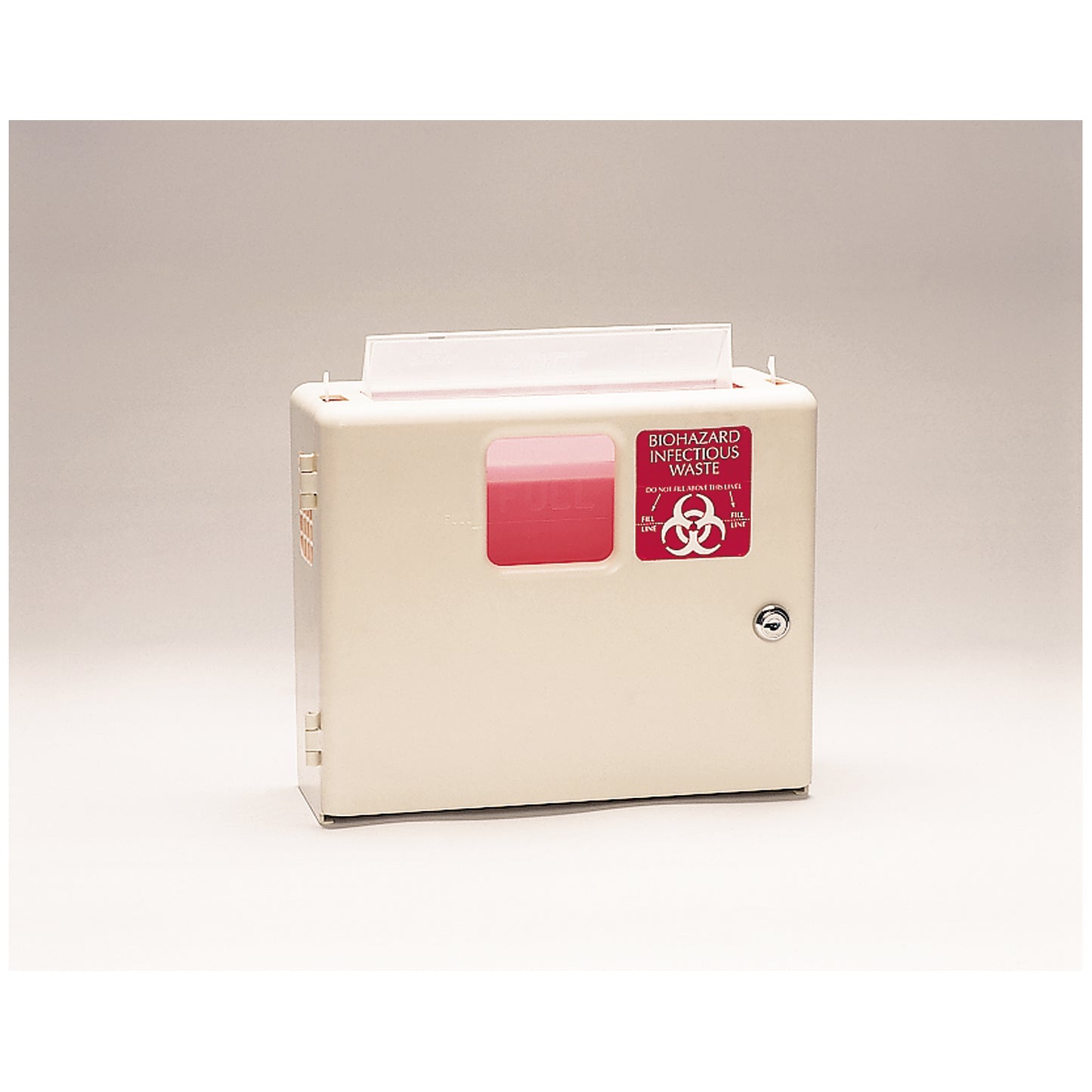 PLASTI WALL MOUNTED SHARPS DISPOSAL SYSTEM, 2 per case