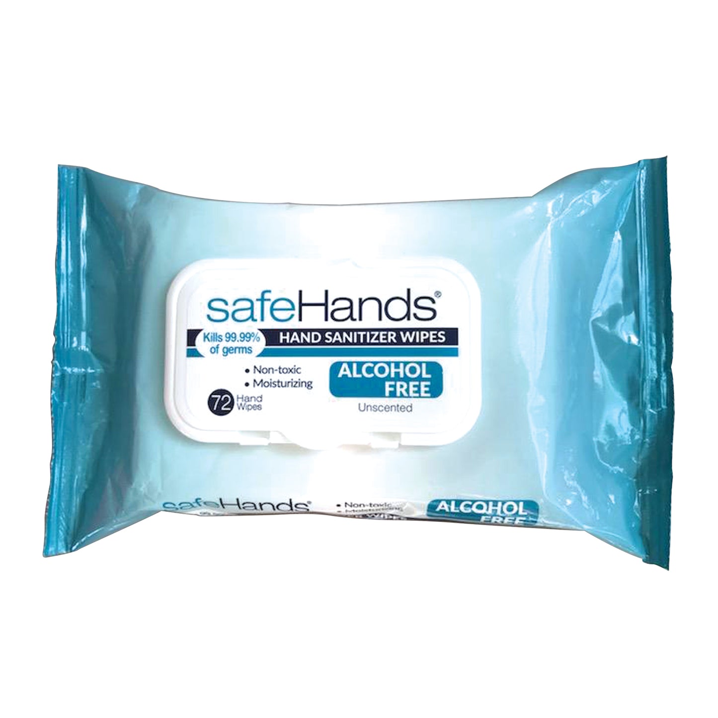 SAFEHANDS WIPES, 20 per case