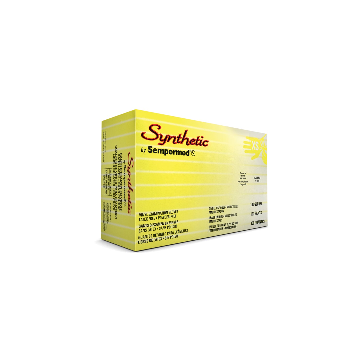 HARPS USA SYNTHETIC GLOVE, 100 per box, 10 boxes per case