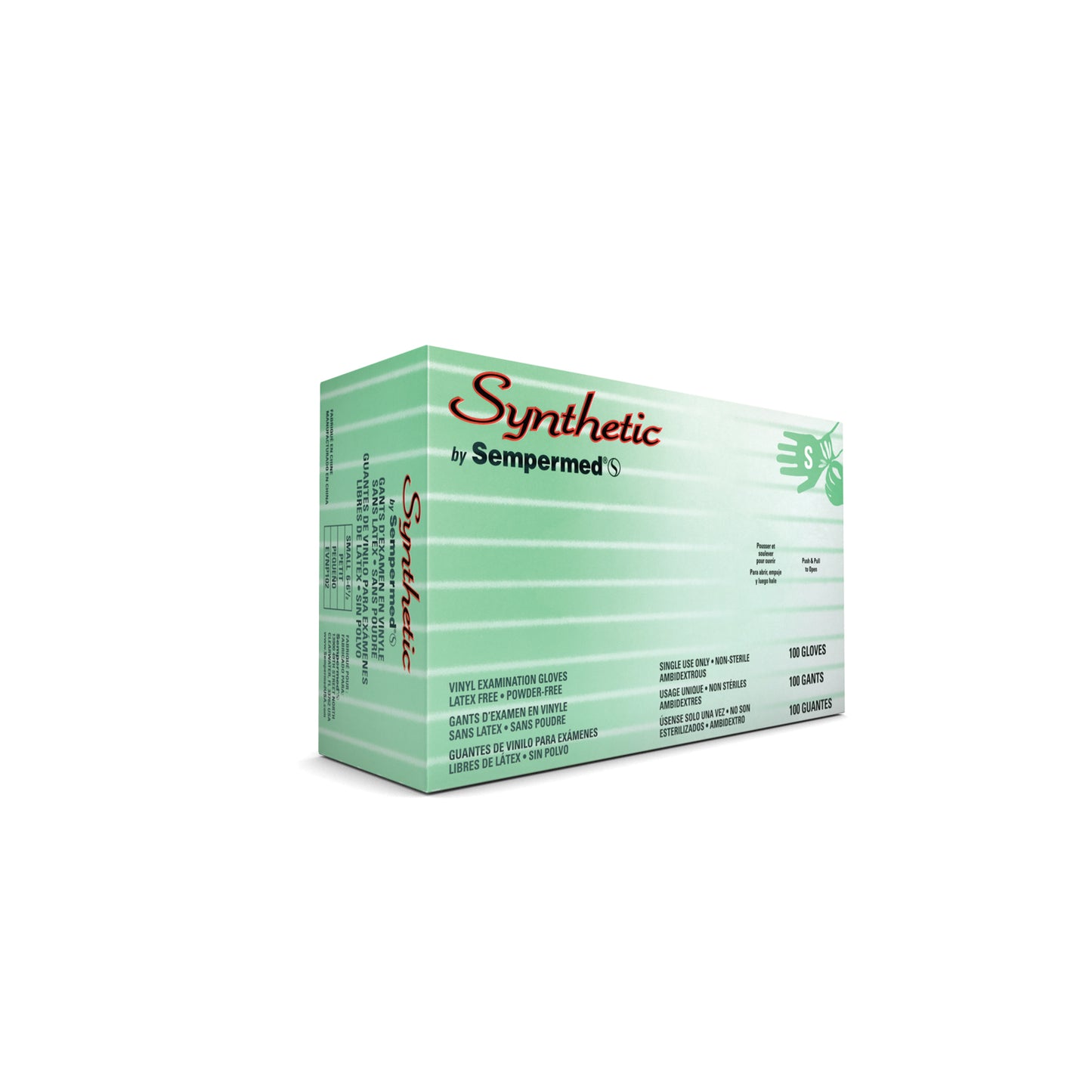 HARPS USA SYNTHETIC GLOVE, 100 per box, 10 boxes per case