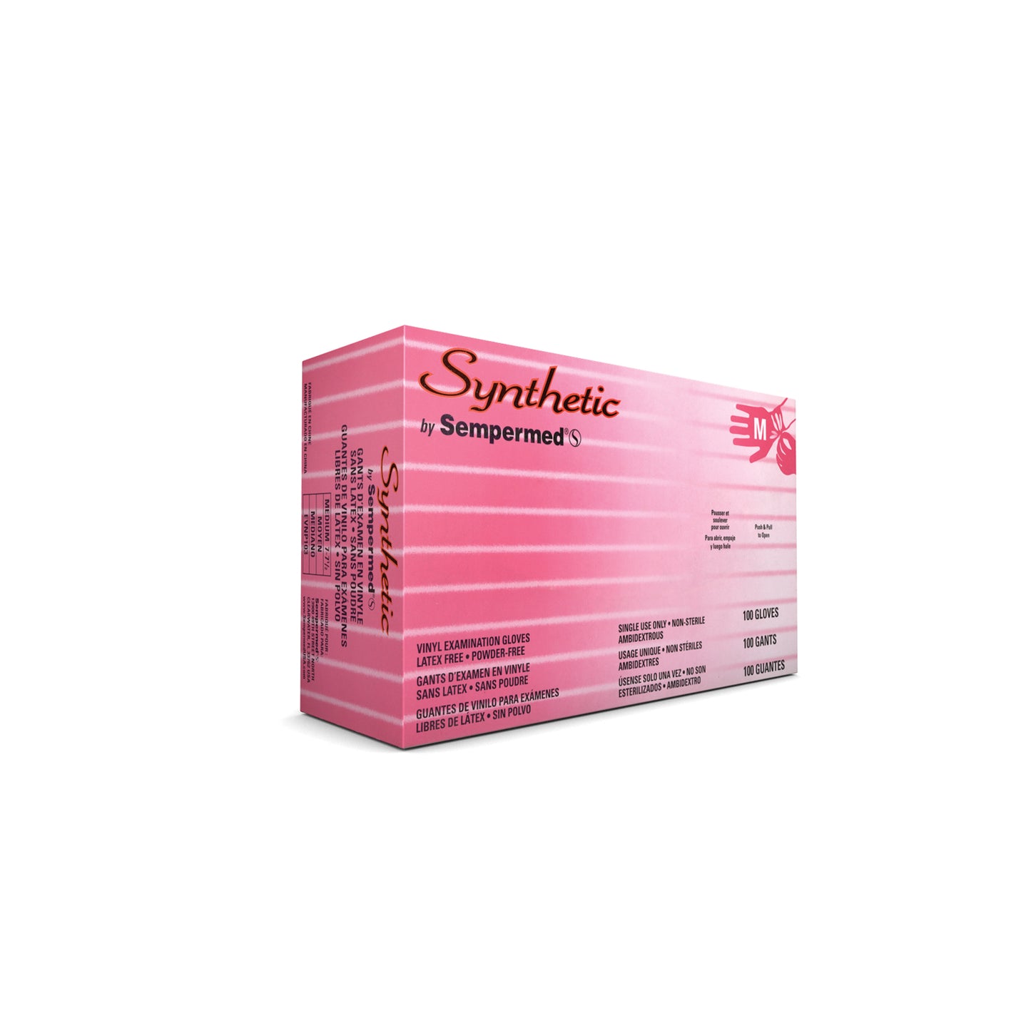 HARPS USA SYNTHETIC GLOVE, 100 per box, 10 boxes per case