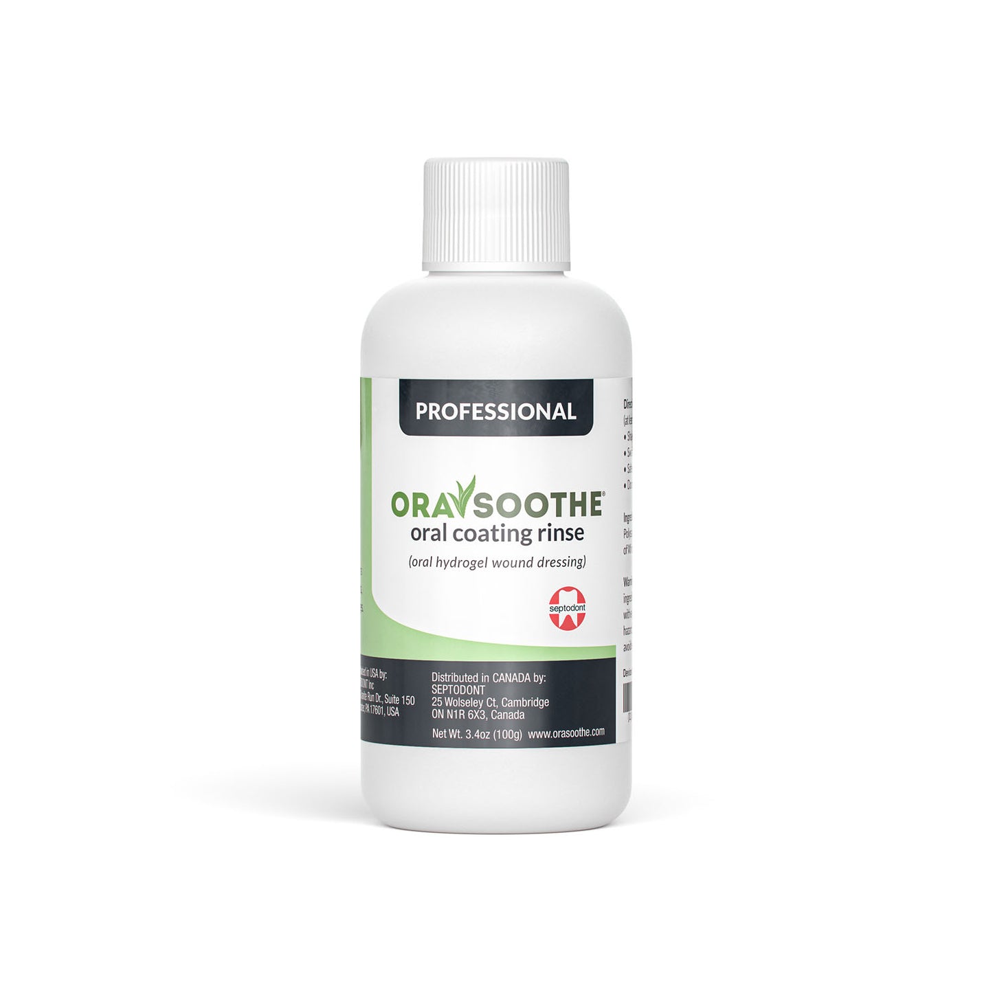 SEPTODONT ORASOOTHE ORAL COATING RINSE