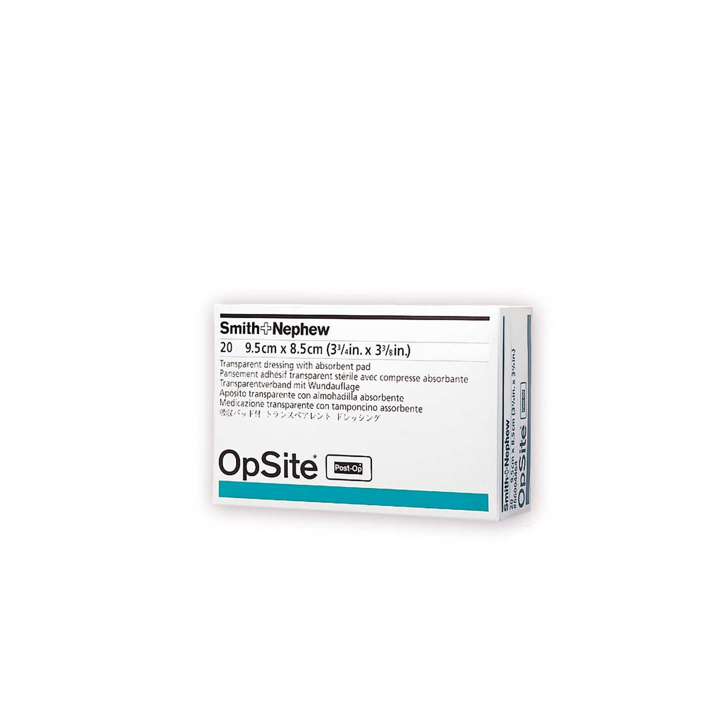 SMITH & NEPHEW OPSITE POST-OP COMPOSITE DRESSINGS, 20 per box, 10 boxes per case