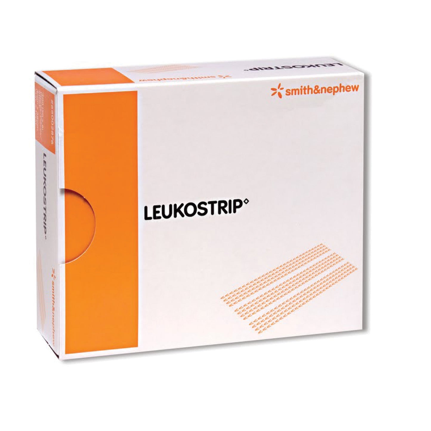SMITH & NEPHEW LEUKOSTRIP WOUND CLOSURE STRIPS, 50 per box, 4 boxes per case