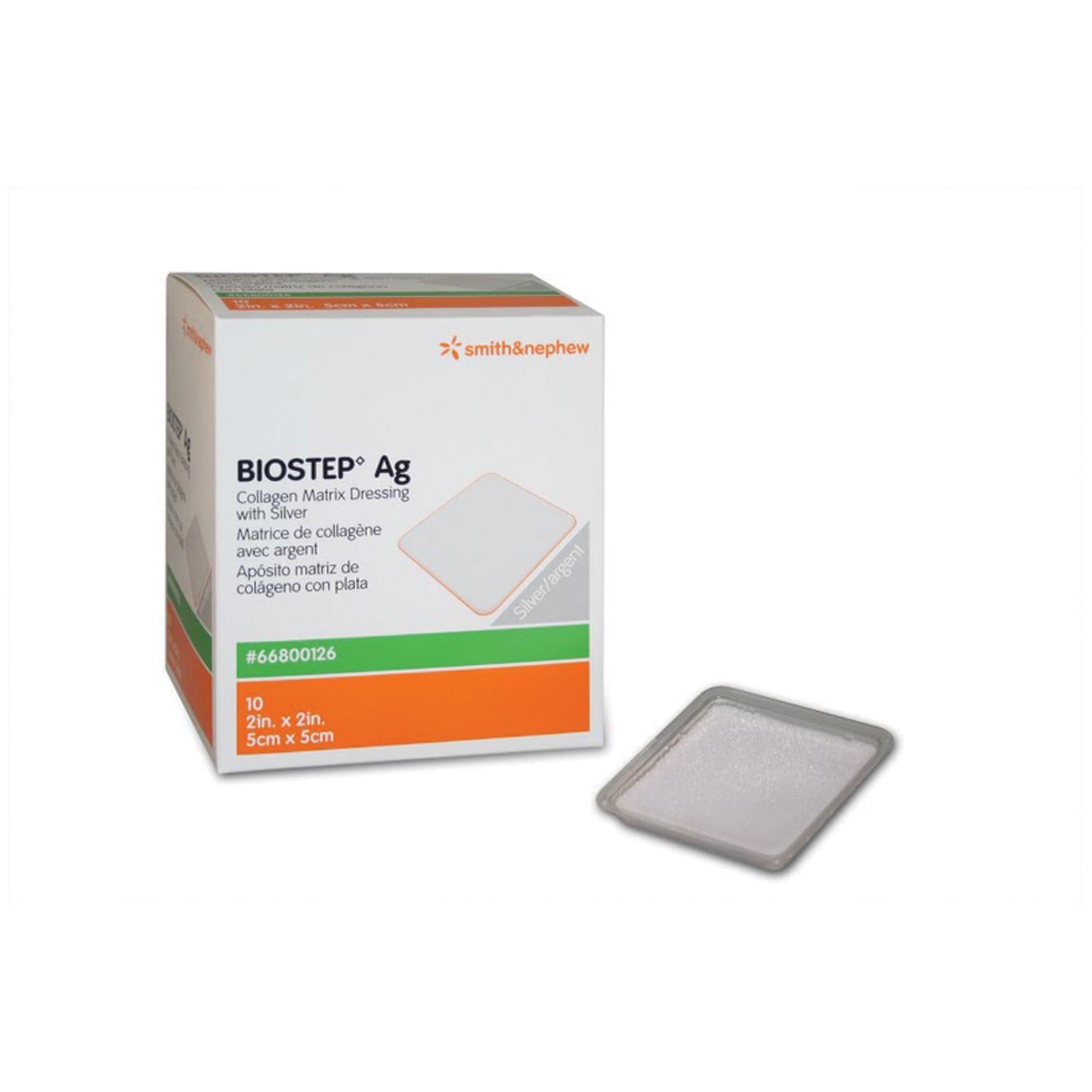 SMITH & NEPHEW BIOSTEP COLLAGEN DRESSINGS, 10 per box