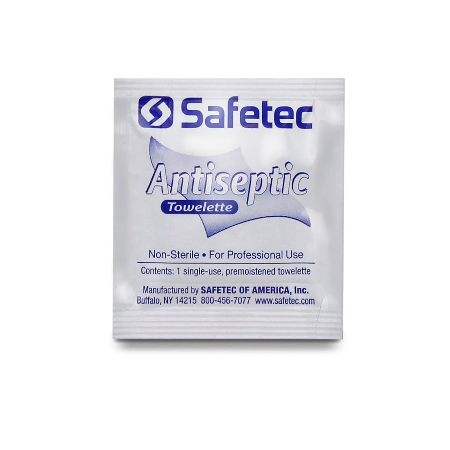SAFETEC ANTISEPTIC WIPES, 2000 per case