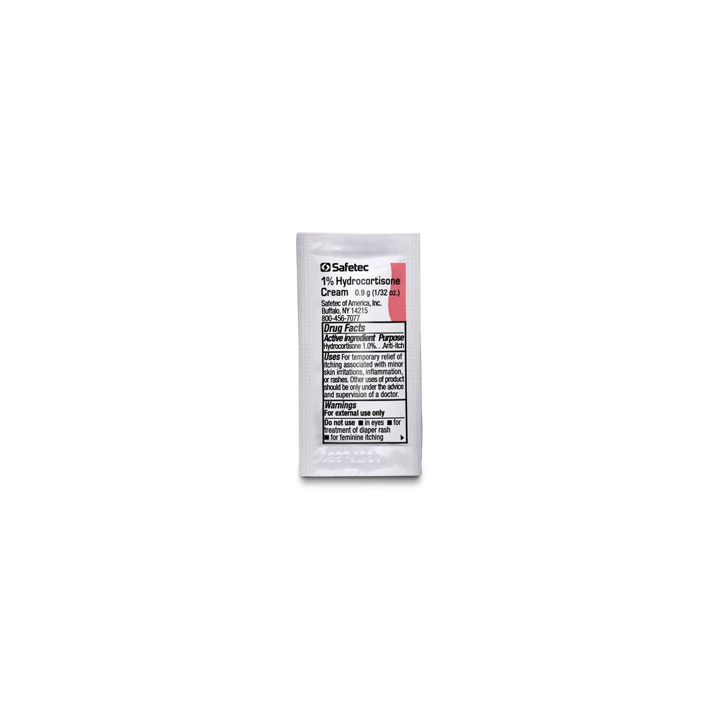 SAFETEC HYDROCORTISONE CREAM, 2000 per case