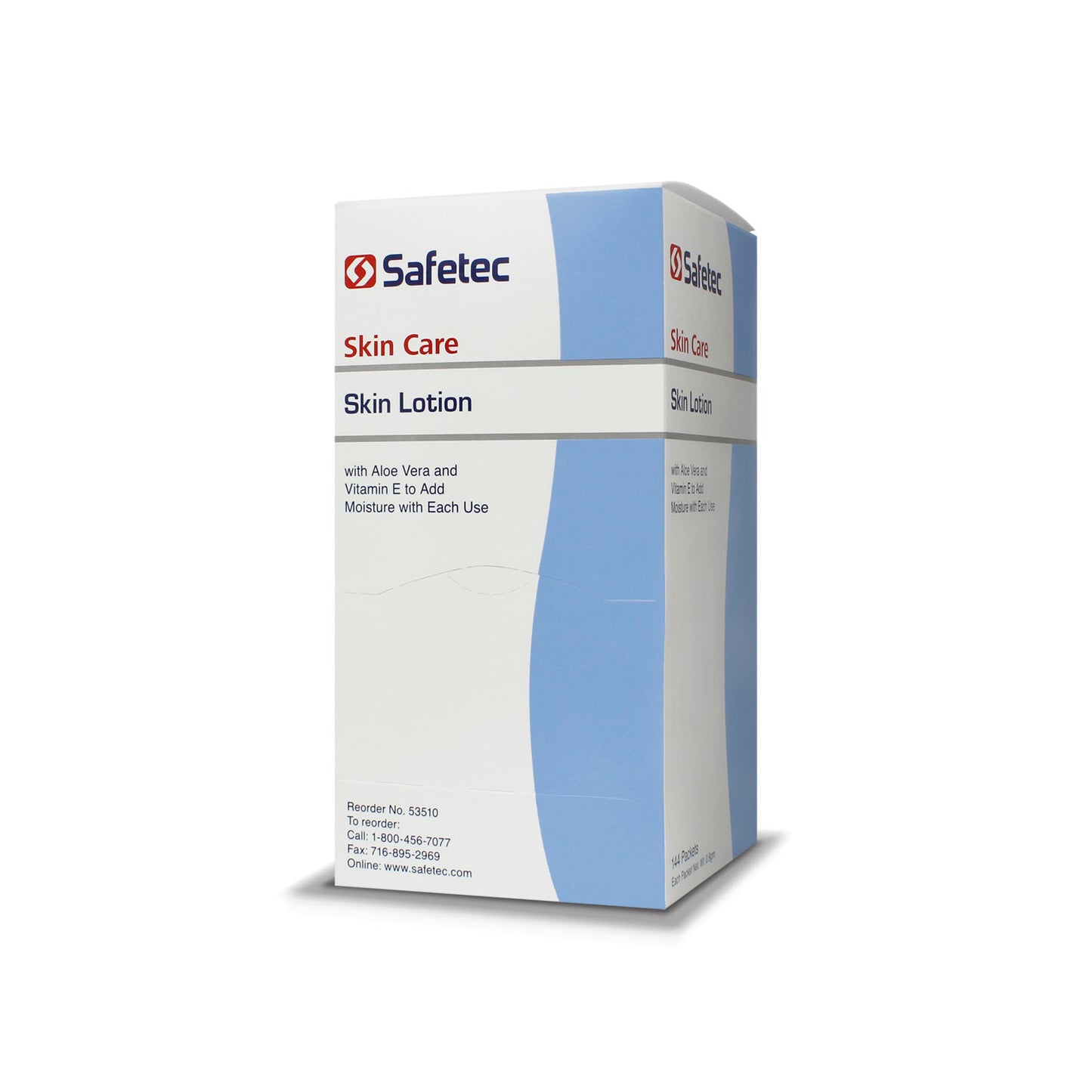 SAFETEC SKIN LOTION, 144 per box, 12 boxes per case