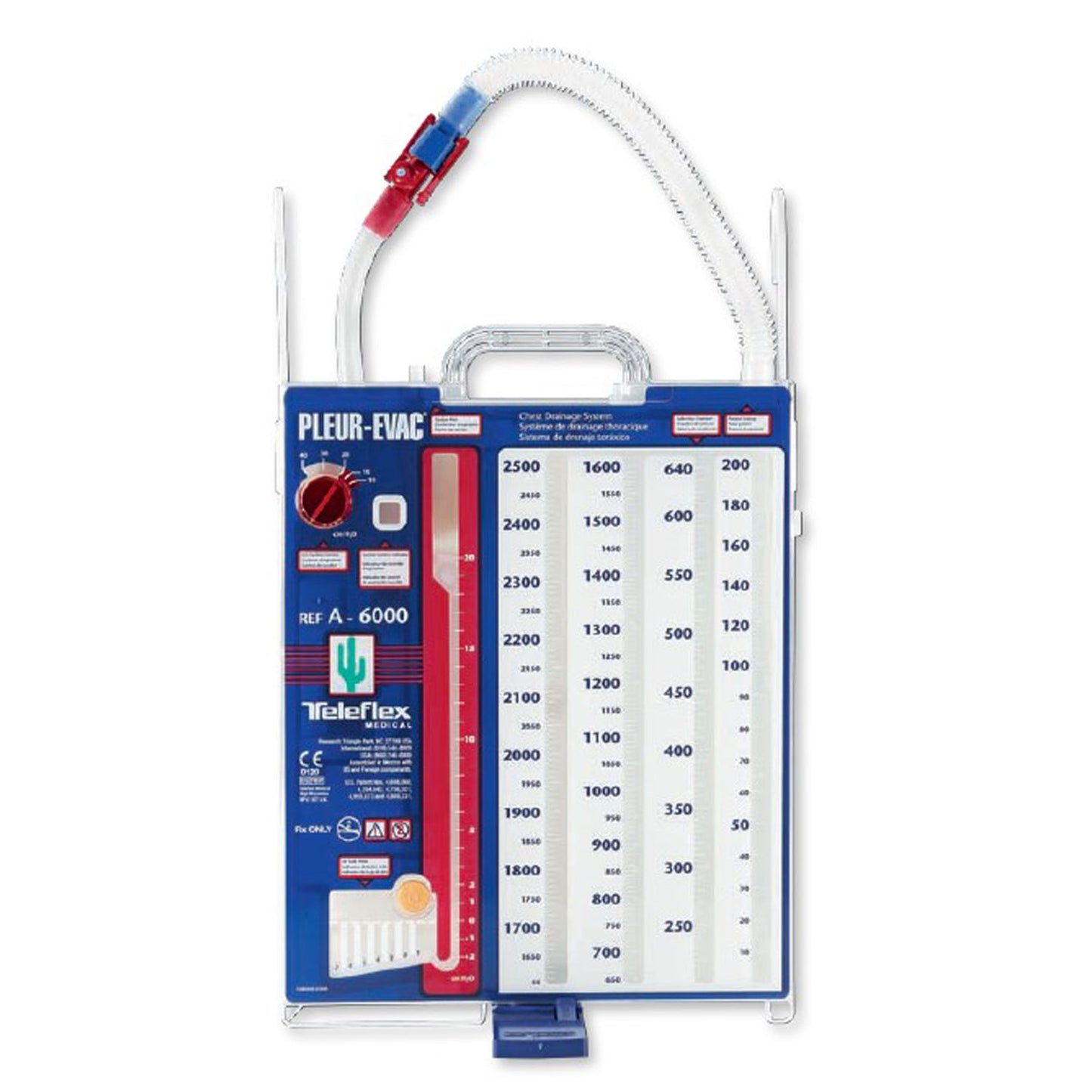 TELEFLEX PLEUR-EVAC CHEST DRAIN SYSTEMS & ACCESSORIES, 6 per case