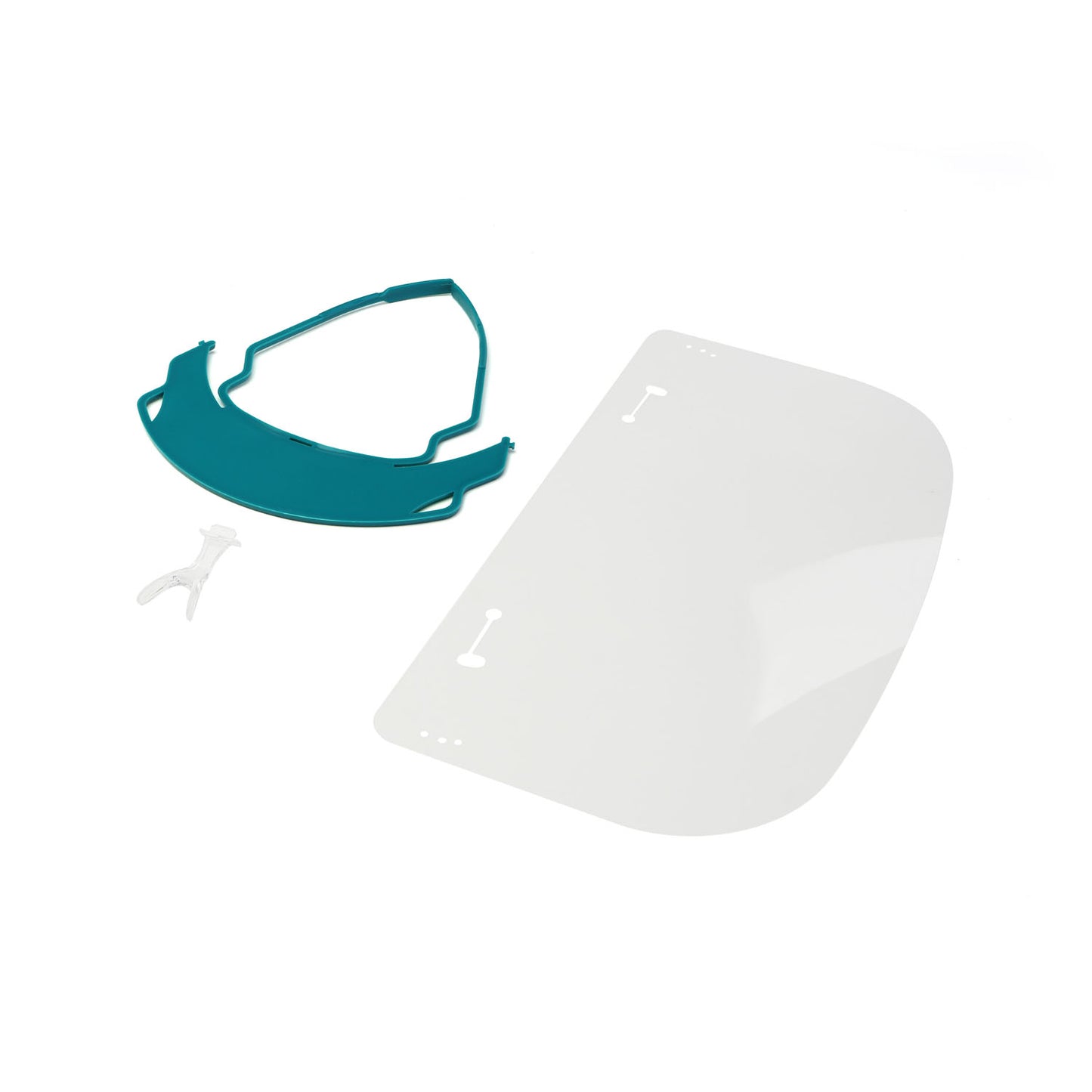 TIDISHIELD ASSEMBLE 'N GO FACESHIELD LENSES, 100 per box