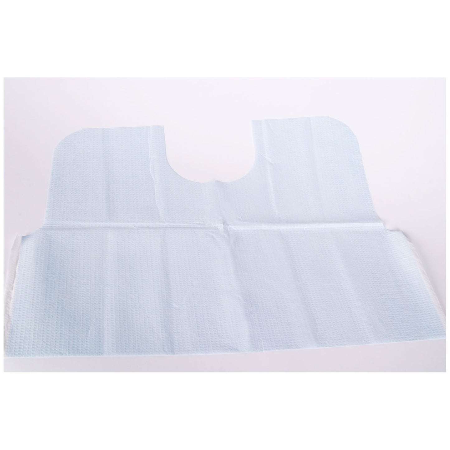 TIDI 3-PLY TISSUE/POLY CONTOUR BIB, 500 per case