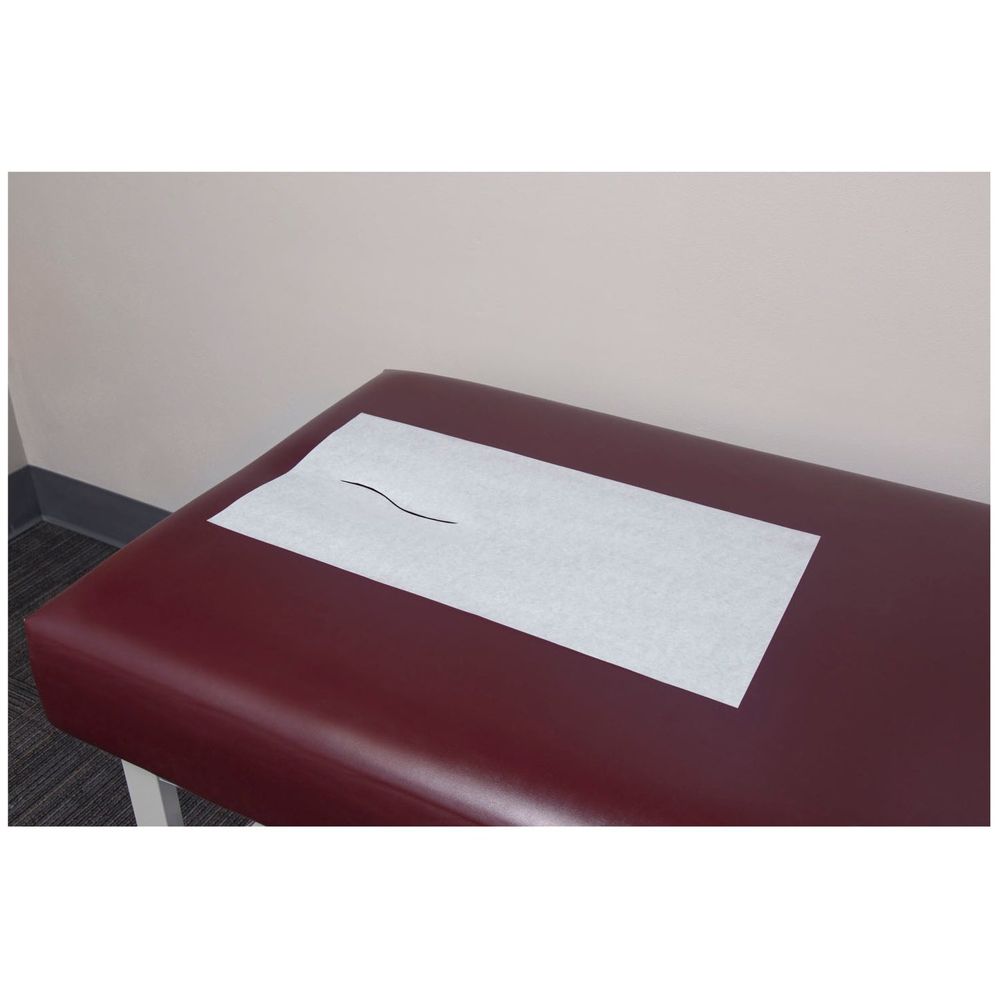 TIDI SMOOTH CHIROPRACTIC HEADREST BARRIER SHEETS, 1000 per case