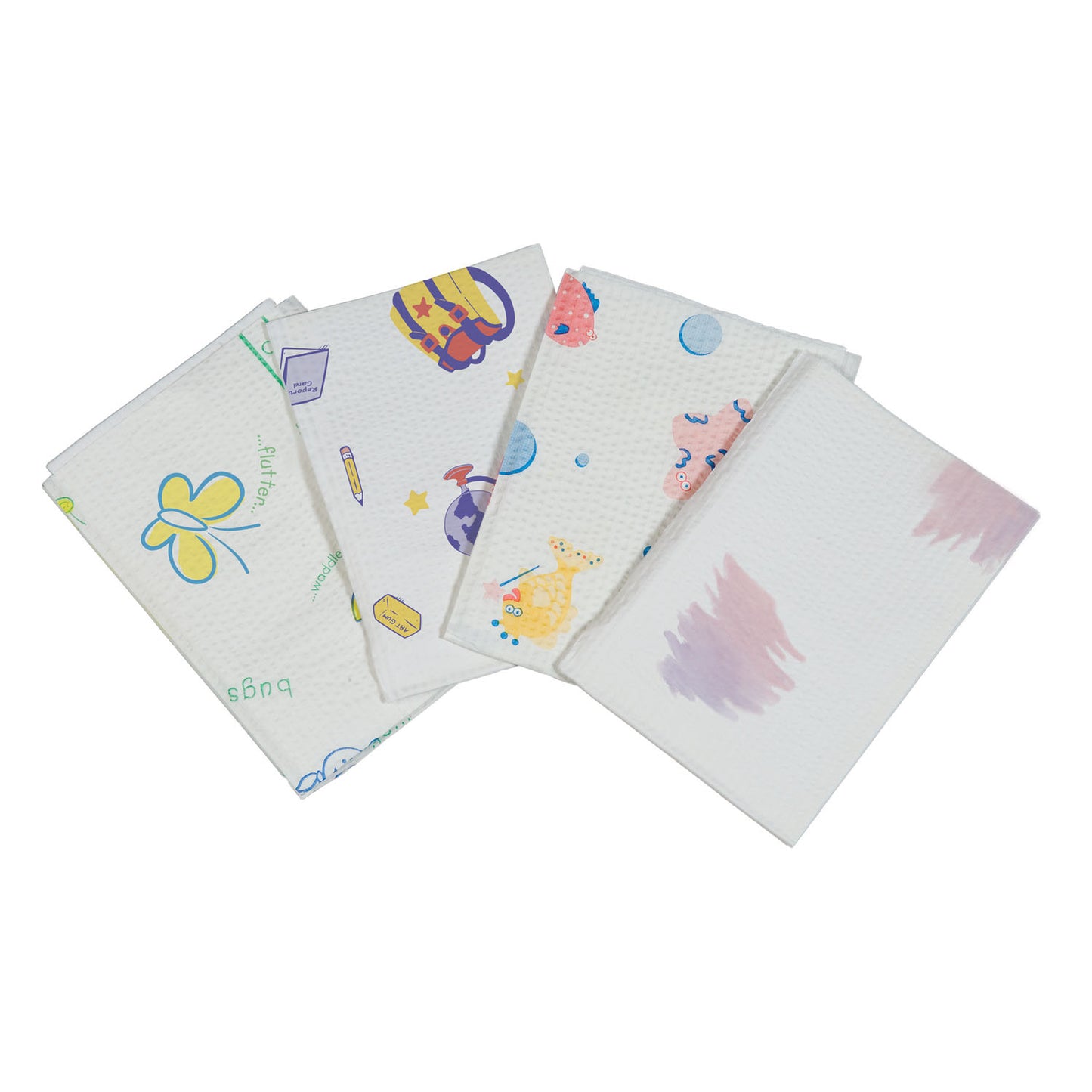 TIDI 2-PLY TISSUE/POLY TOWEL & BIB, 250 per case