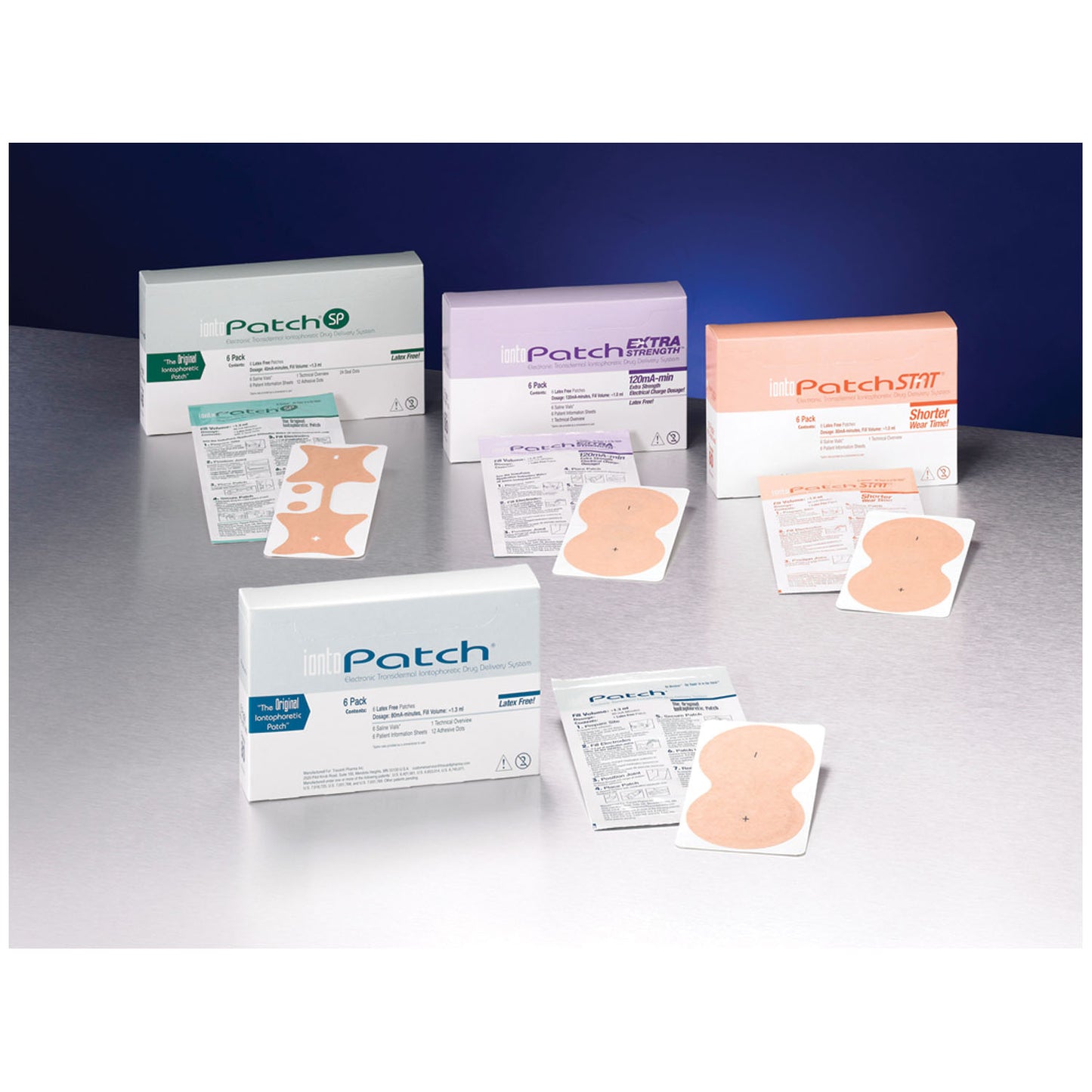 LTS THERAPY IONTOPATCH ELECTRONIC TRANSDERMAL IONTOPHORETIC DRUG DELIVERY SYSTEM, 6 per box