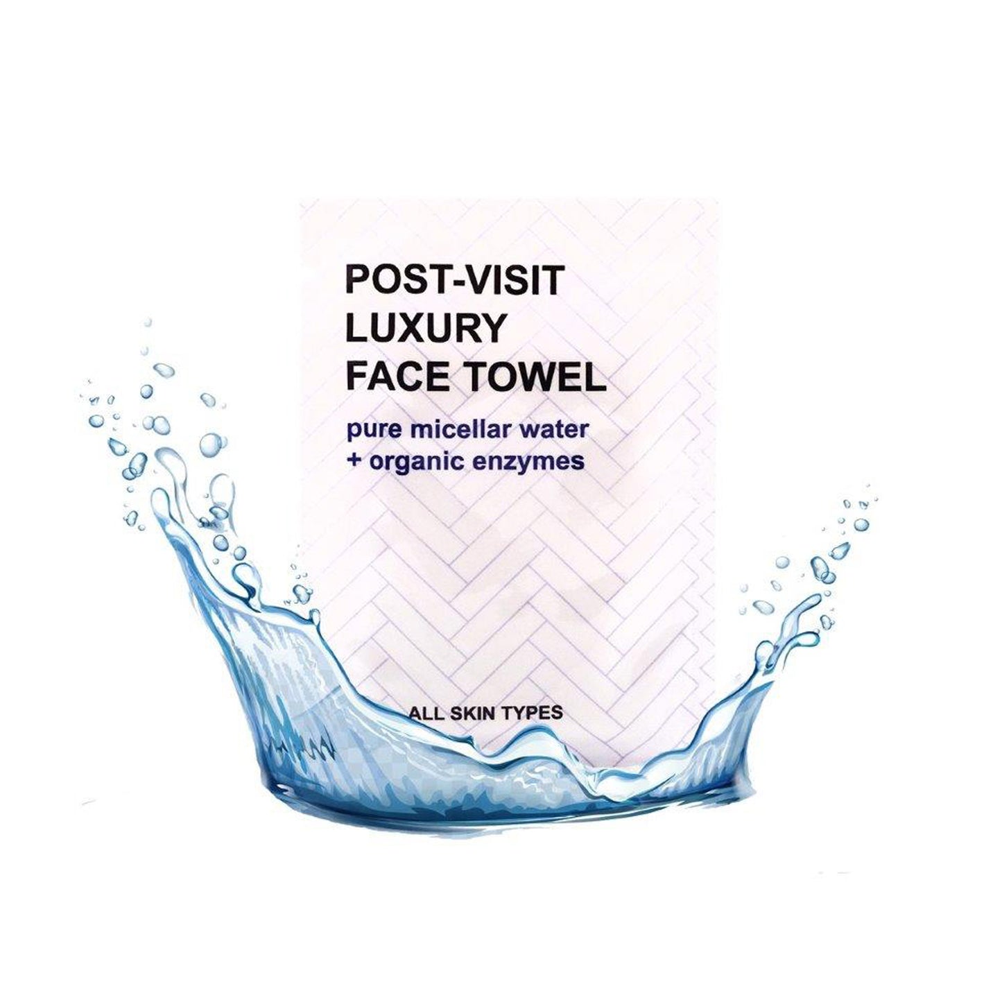 TRUSTMD LUXURY FACE TOWEL, 100 per box