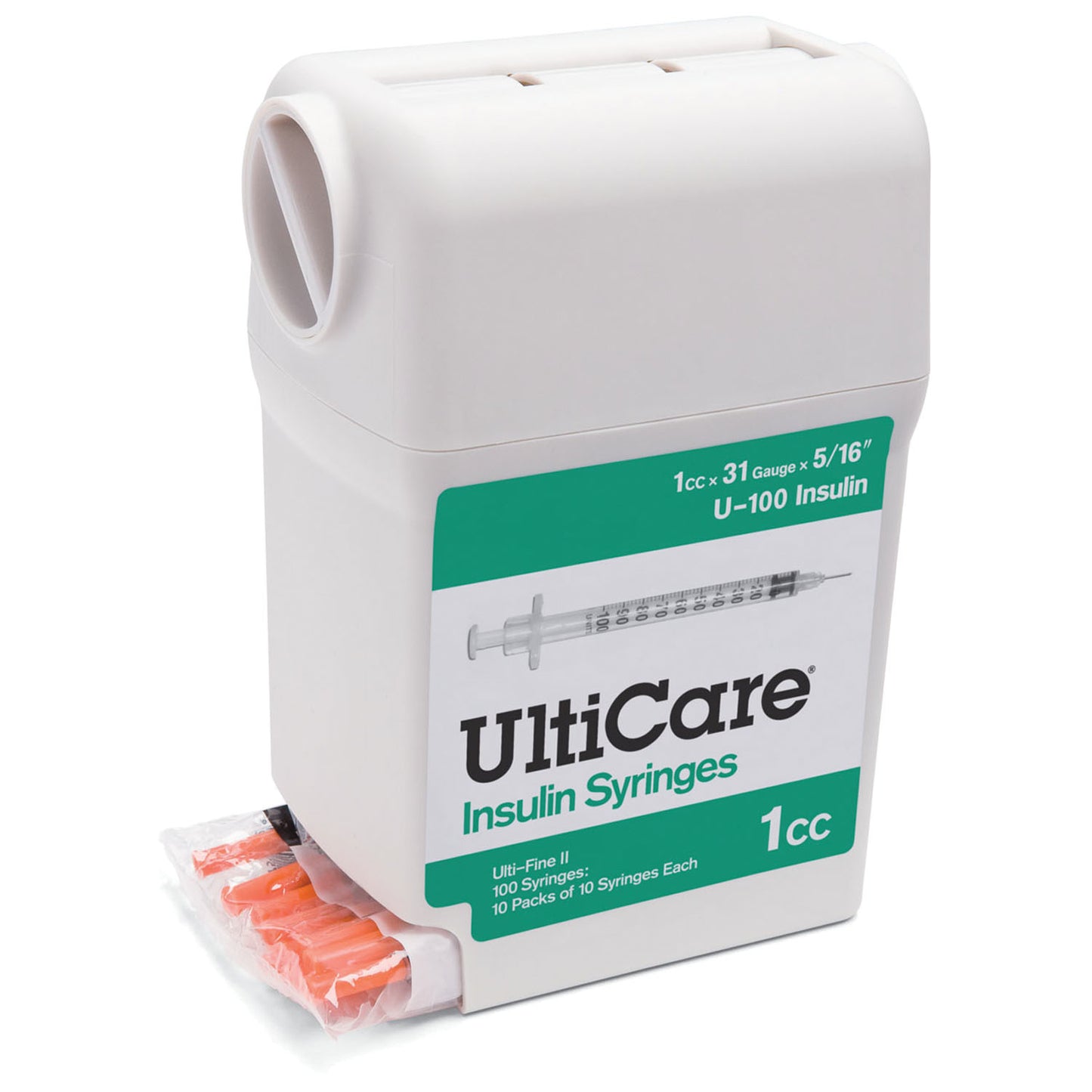 ULTIMED ULTICARE ULTIGUARD SYRINGES, 100 per box