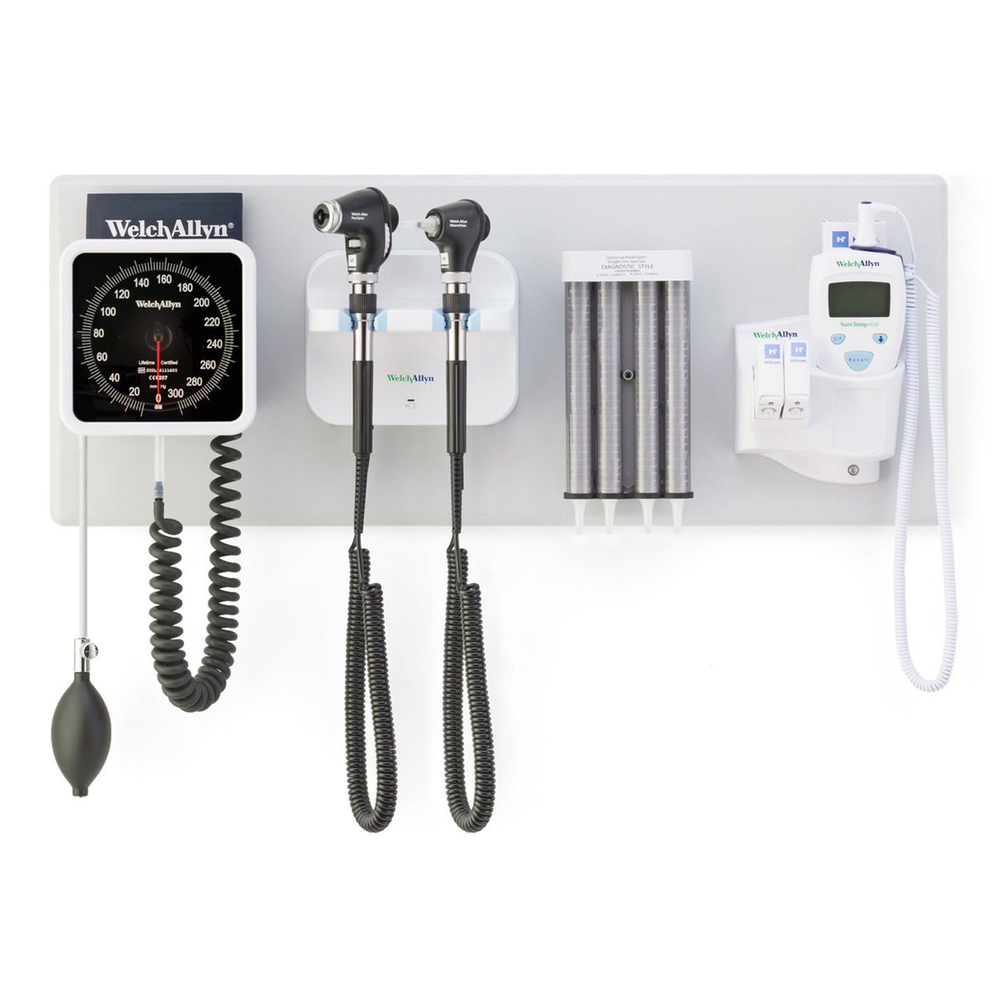 WELCH ALLYN PANOPTIC OPHTHALMOSCOPE & MACROVIEW OTOSCOPE COMBO