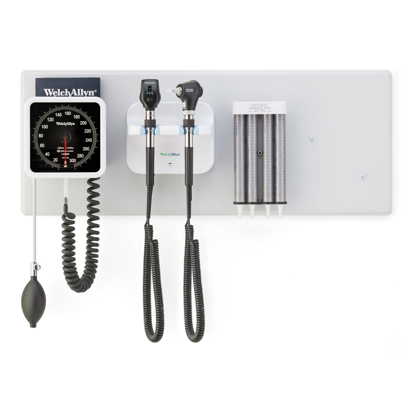 WELCH ALLYN PANOPTIC OPHTHALMOSCOPE & MACROVIEW OTOSCOPE COMBO