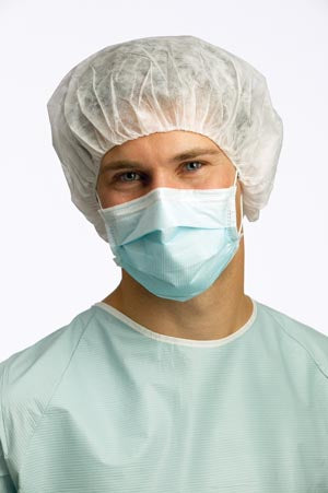 MOLNLYCKE SOFLOOP EXTRA PROTECTION FACE MASKS, 50 per box, 10 boxes per case