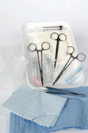MEDICAL ACTION GENT-L-KARE LACERATION TRAYS, 20 per case