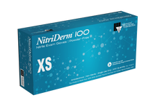 INNOVATIVE NITRIDERM 100 NITRILE EXAM GLOVE, 100 per box, 10 boxes per case