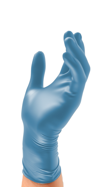 INNOVATIVE NITRIDERM 100 NITRILE EXAM GLOVE, 100 per box, 10 boxes per case