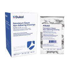 DUKAL ALBA STERILE PETROLATUM GAUZE DRESSINGS, 1 per pack, 50 packs per box
