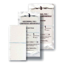 AMD MEDICOM ABDOMINAL PADS, 576 per case
