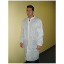 AMD MEDICOM PREMIUM WHITE LAB COATS, 50 per case