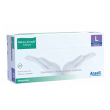 ANSELL MICRO-TOUCH AFFINITY SYNTHETIC EXAM GLOVES, 100 per box, 10 boxes per case