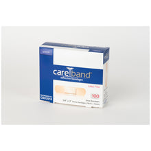 ASO CAREBAND SHEER ADHESIVE STRIP BANDAGES, 100 per box, 12 boxes per case