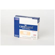 ASO CAREBAND SHEER ADHESIVE STRIP BANDAGES, 100 per box, 12 boxes per case